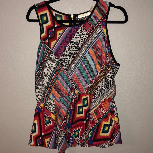 new glory Tops - COPY - NWT new glory multicolor sleeveless blouse